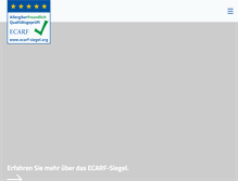 Tablet Screenshot of ecarf-travel.org